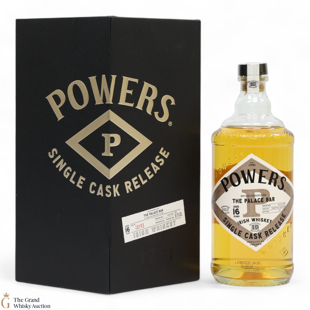 Powers - 16 Year Old - Single Cask #10193 - The Palace Bar Edition