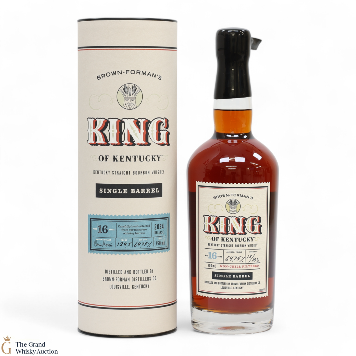 King of Kentucky - 16 Year Old Single Barrel - 2024 Release (75cl)