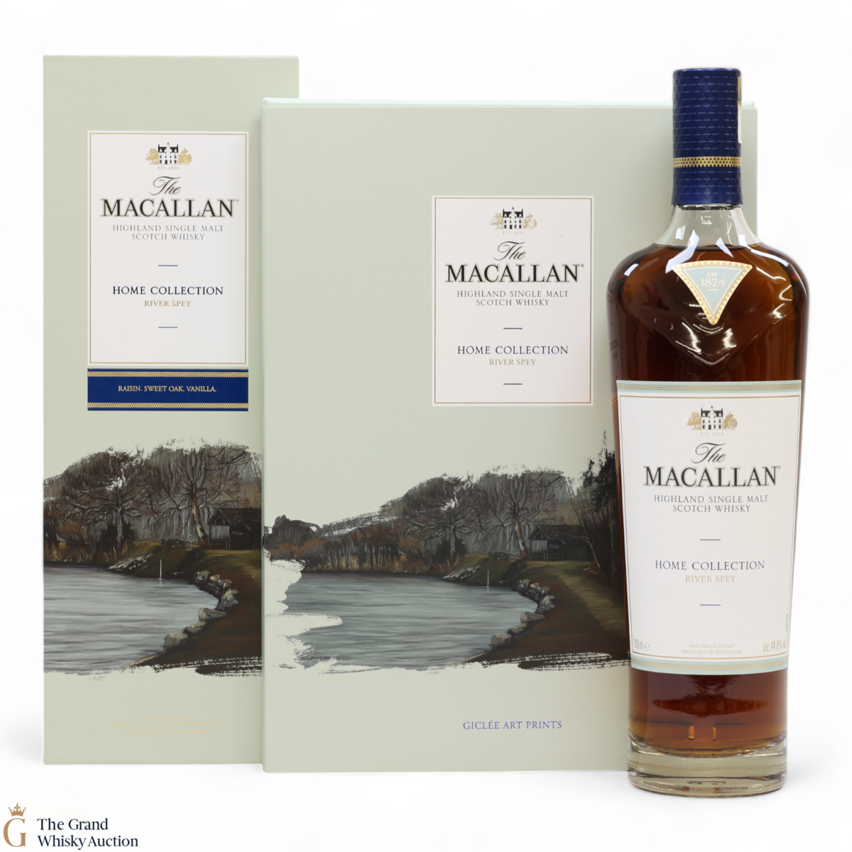 Macallan - Home Collection - River Spey (1x70cl) & Giclee Art Prints