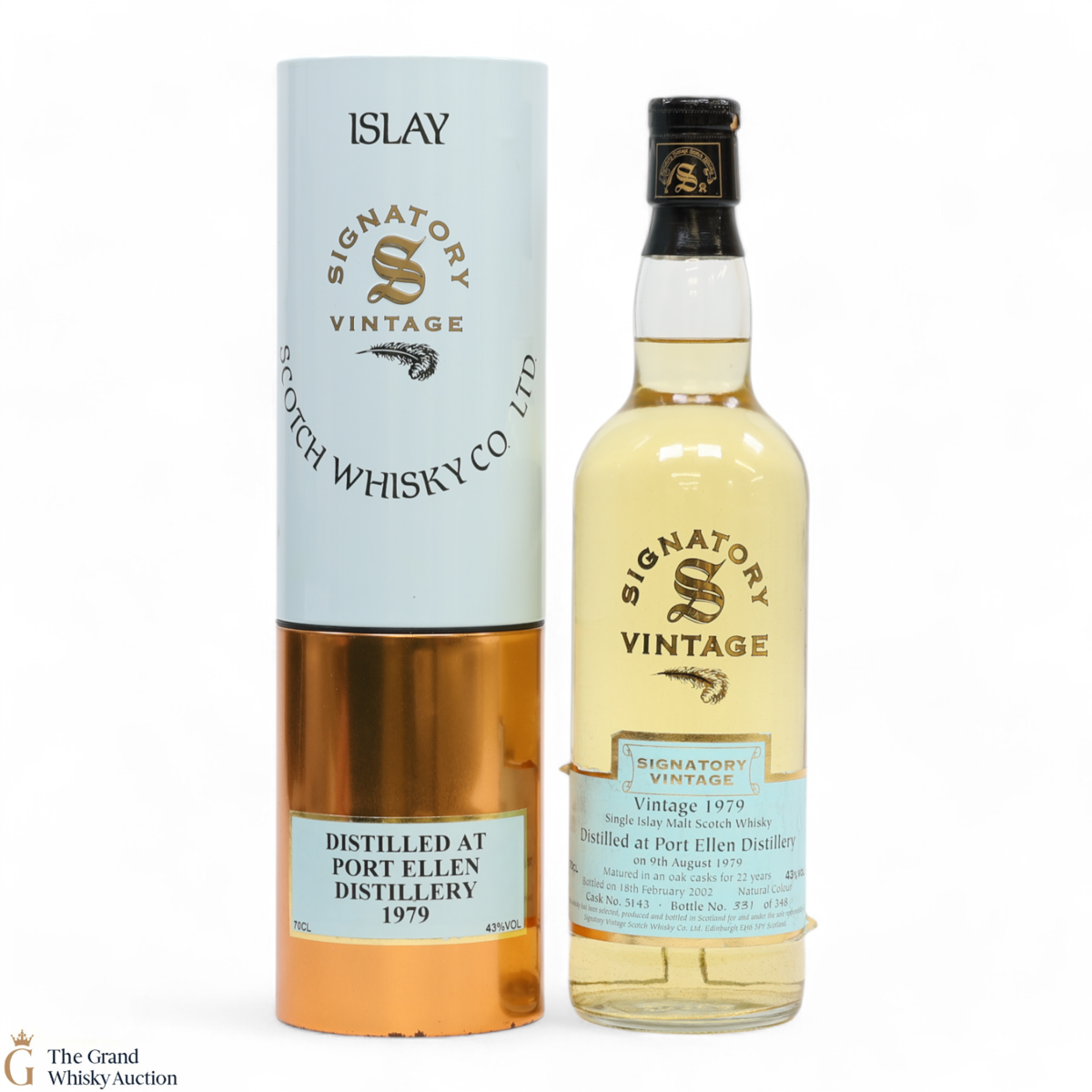 Port Ellen - 22 Year Old 1979 - Single Cask #5143 - Signatory Vintage