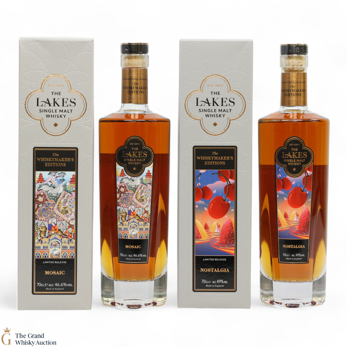The Lakes - The Whiskymaker's Editions - Mosaic & Nostalgia (2 x 70cl)