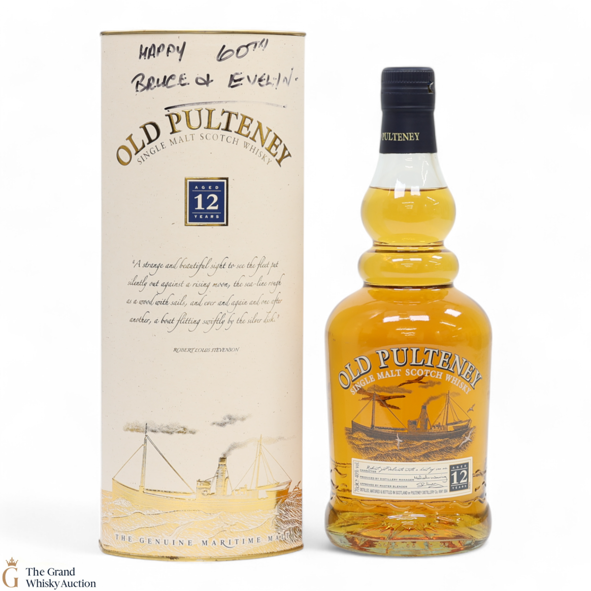Old Pulteney - 12 Year Old (SIGNED)