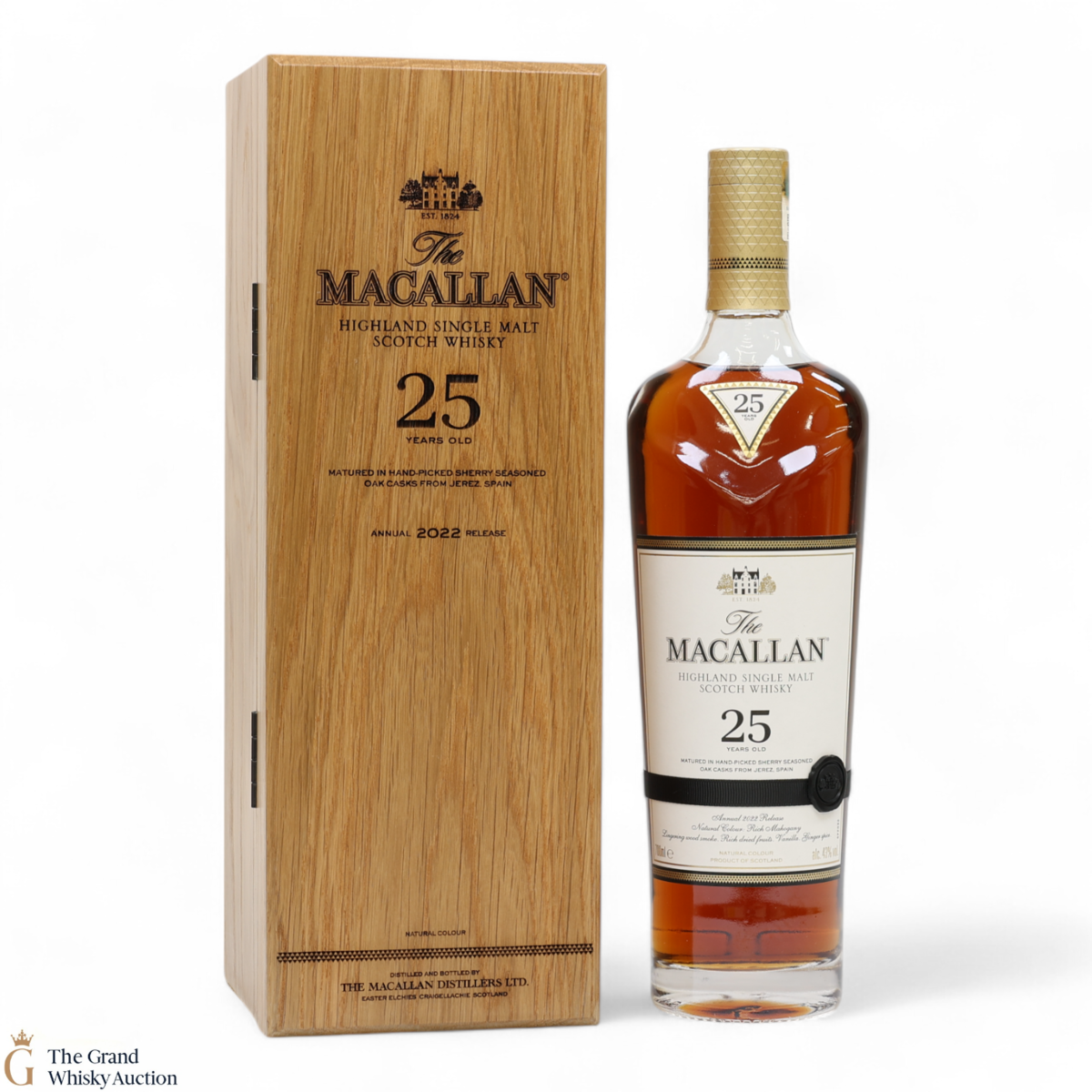 Macallan - 25 Year Old - Sherry Oak - 2022