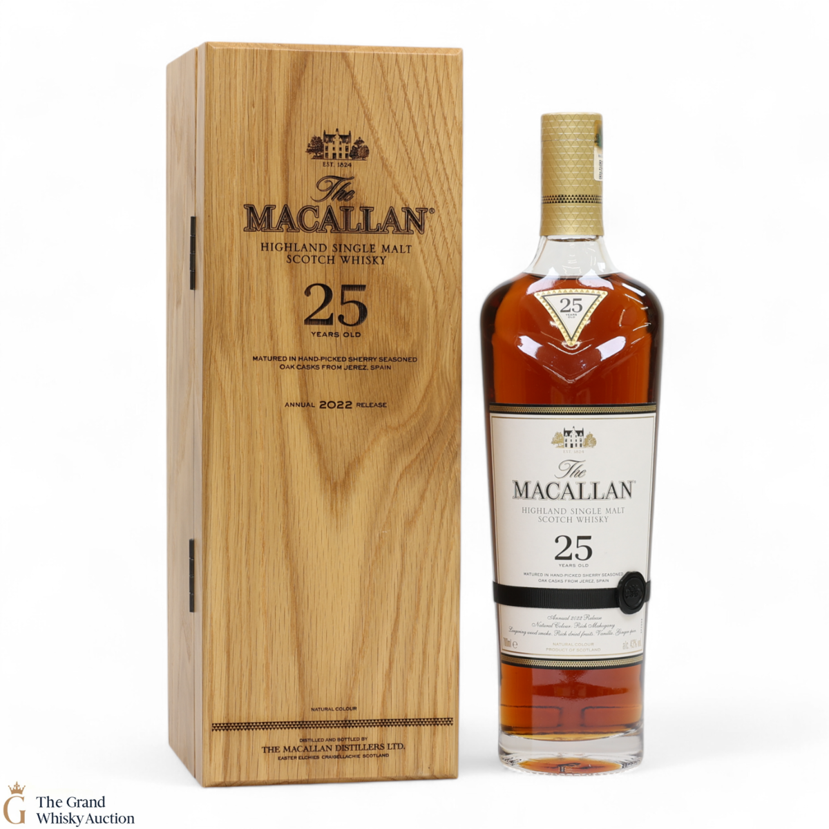 Macallan - 25 Year Old - Sherry Oak - 2022
