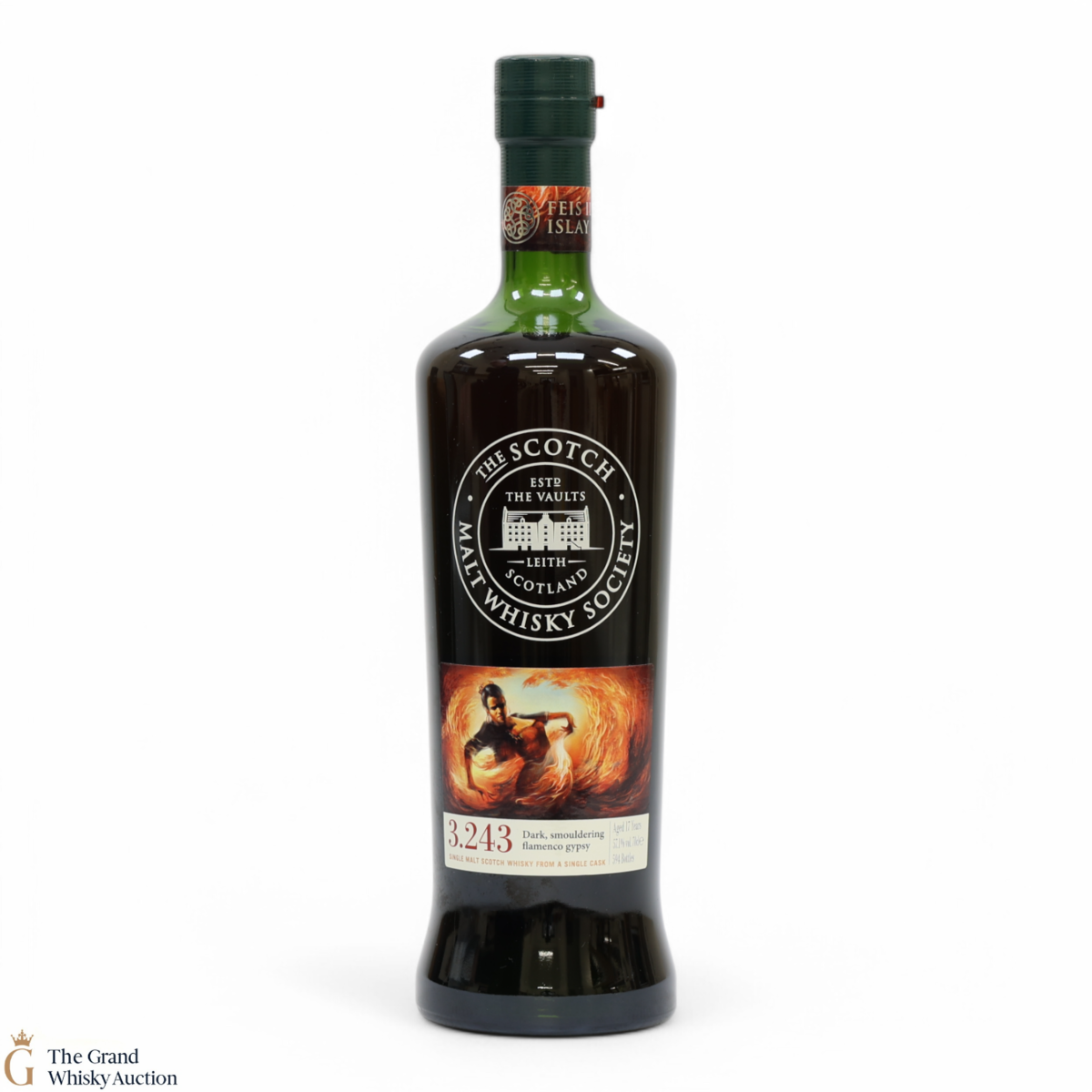 Bowmore - 17 Year Old - SMWS 3.243 Dark Smouldering Flamenco Gypsy - Feis Ile 2015