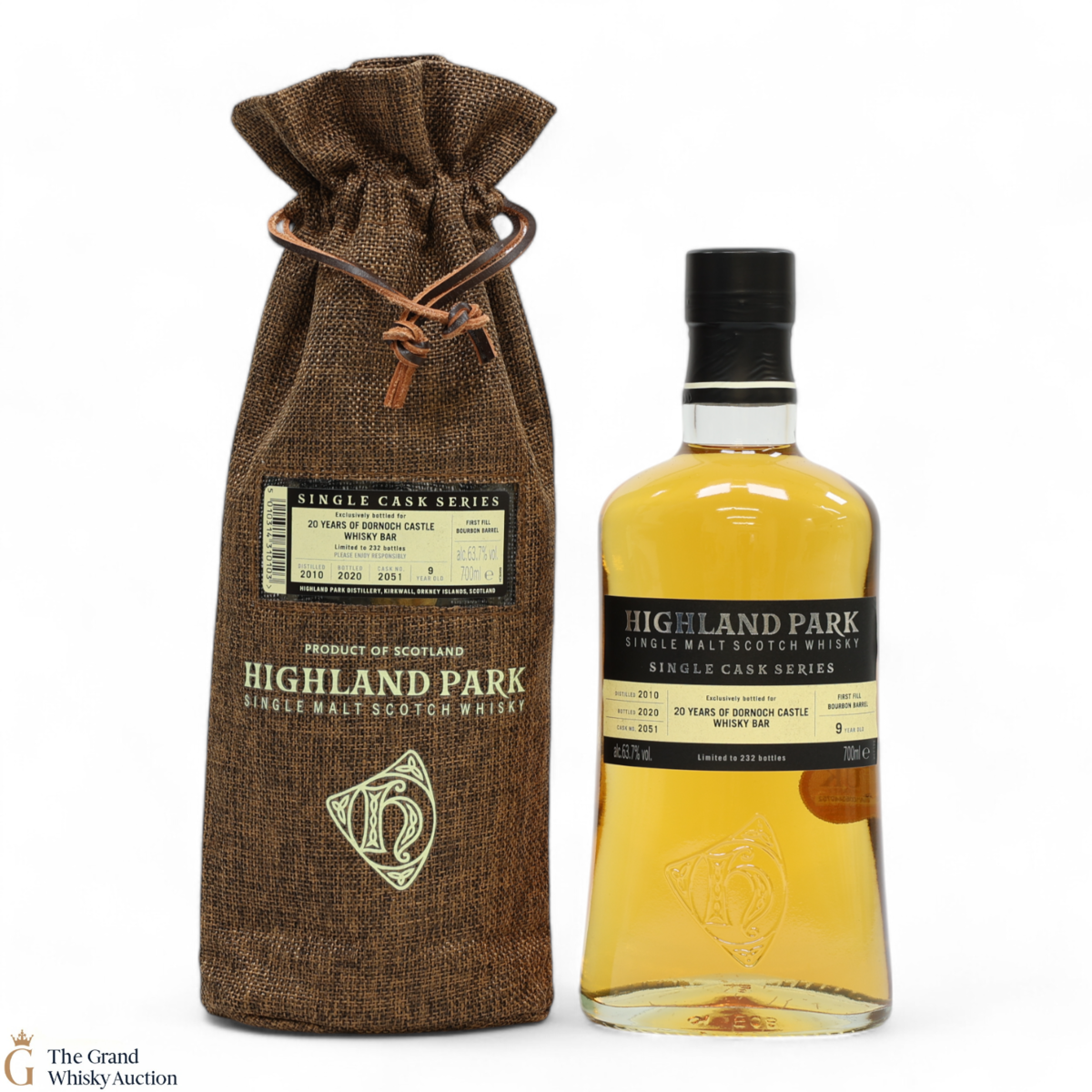 Highland Park - 9 Year Old 2010 - 20 Years of Dornoch Castle Whisky Bar #2051