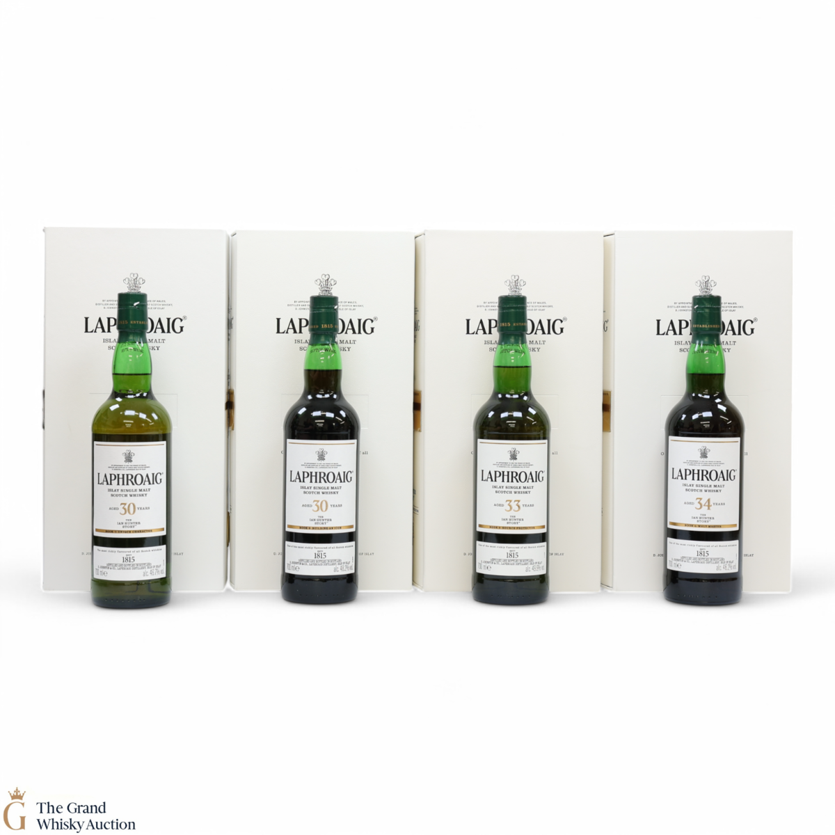 Laphroaig - The Ian Hunter Story - Book 1-4 (4x70cl)