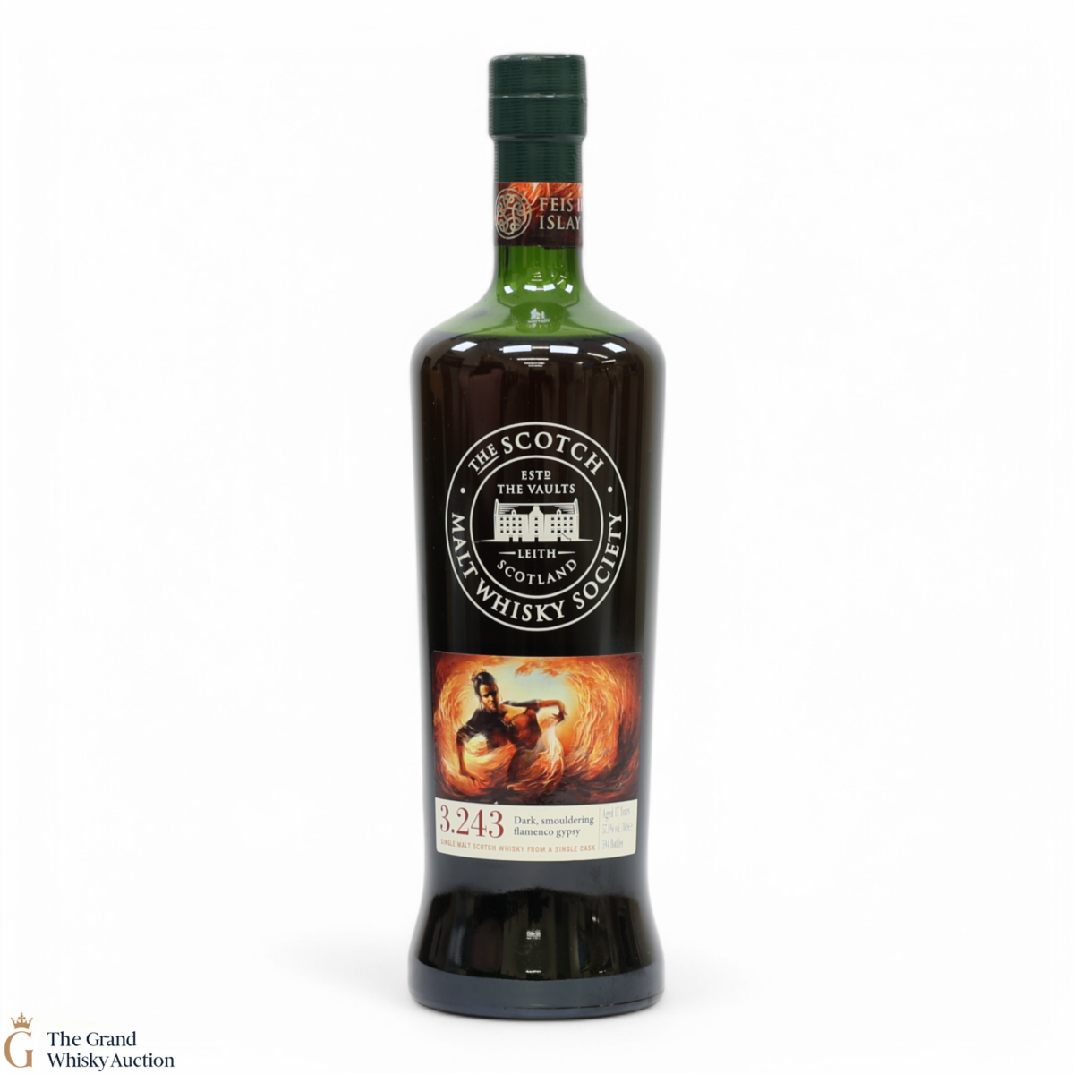 Bowmore - 17 Year Old - SMWS 3.243 Dark Smouldering Flamenco Gypsy - Feis Ile 2015