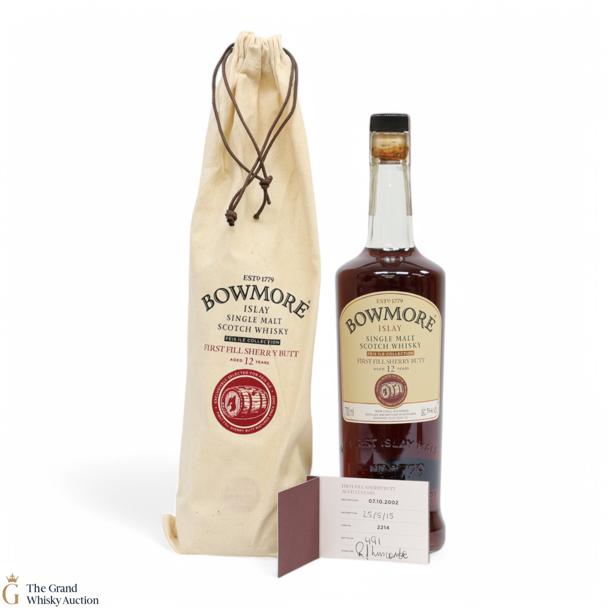 Bowmore - 12 Year Old Fèis Ìle 2015 First Fill Sherry