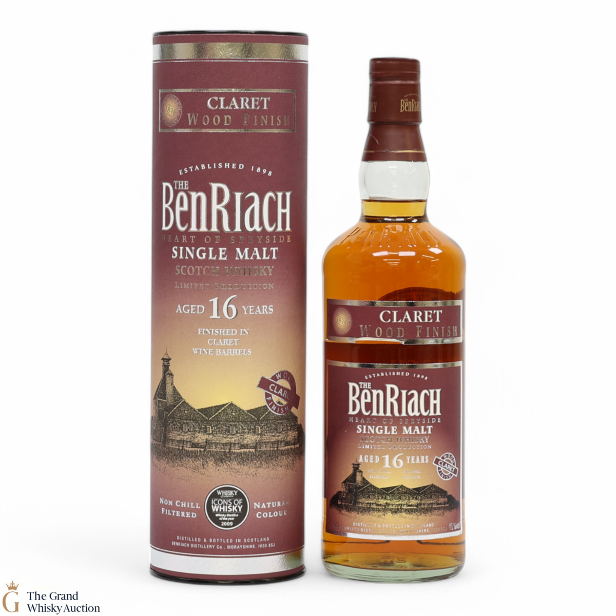 Benriach - 16 Year Old - Claret Wood Finish
