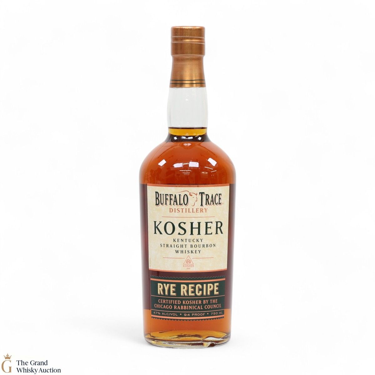 Buffalo Trace - Kosher Rye Recipe 94 Proof 75cl