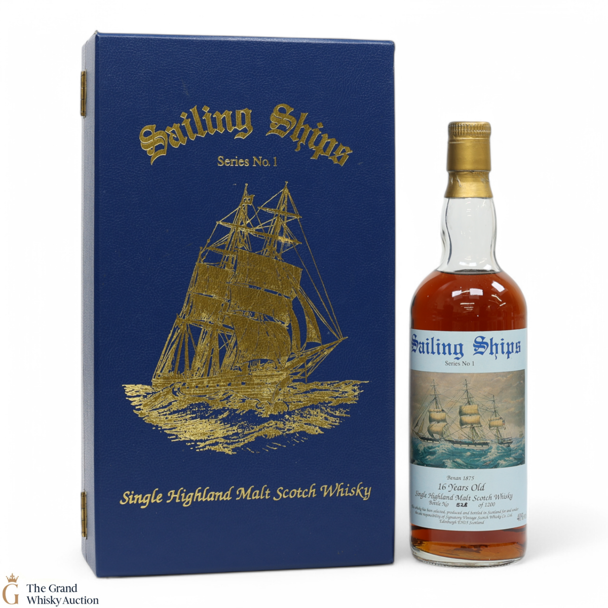 Caperdonich - 16 Year Old 1972 - Sailing Ships No.1 - Signatory Vintage (75cl)