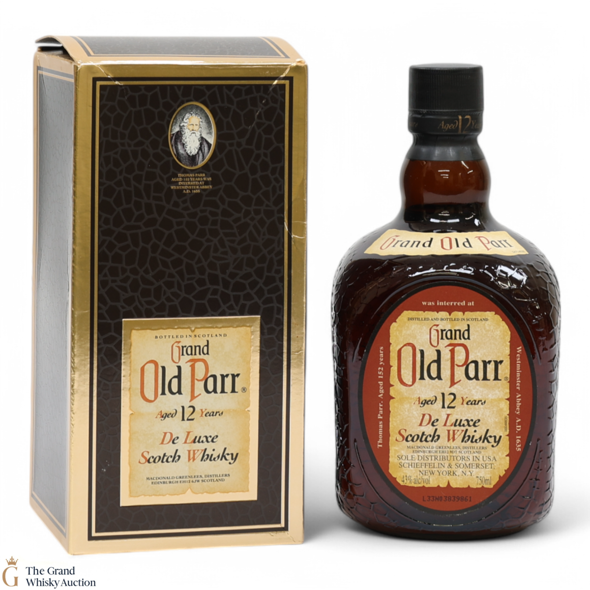 Grand Old Parr - 12 Year Old (75cl)