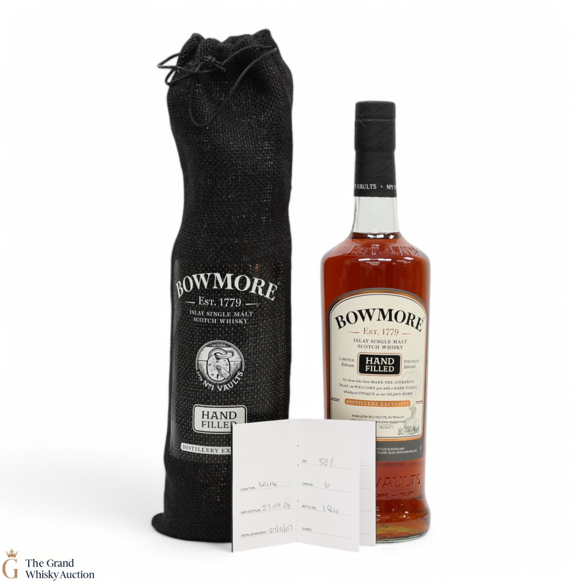 Bowmore - 17 Year Old 2007 - Celebratory Hand Fill Bottle - 50 Years of Bowmore Distillery
