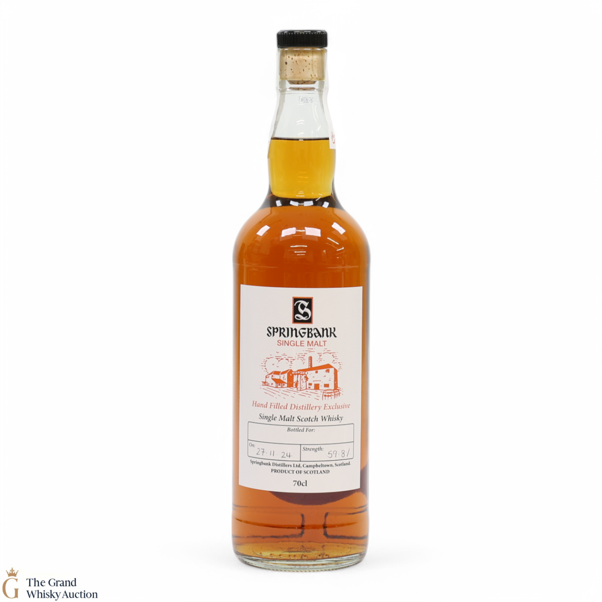 Springbank - 2024 Handfilled Distillery Exclusive 59.8%