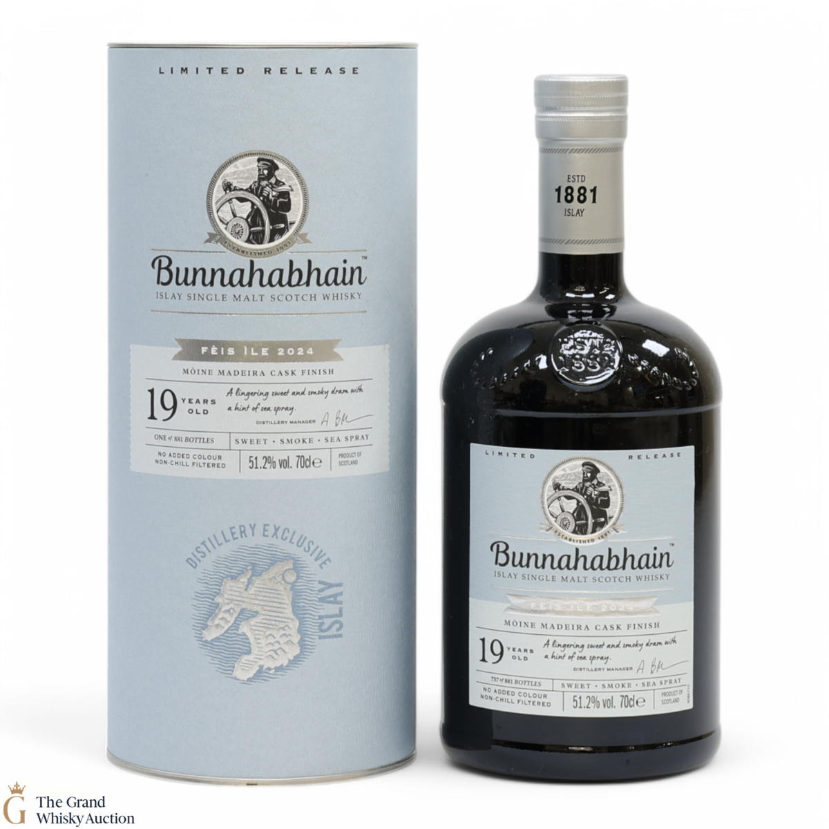 Bunnahabhain - 19 Year Old - Mòine Madeira Cask Finish - Fèis Ìle 2024
