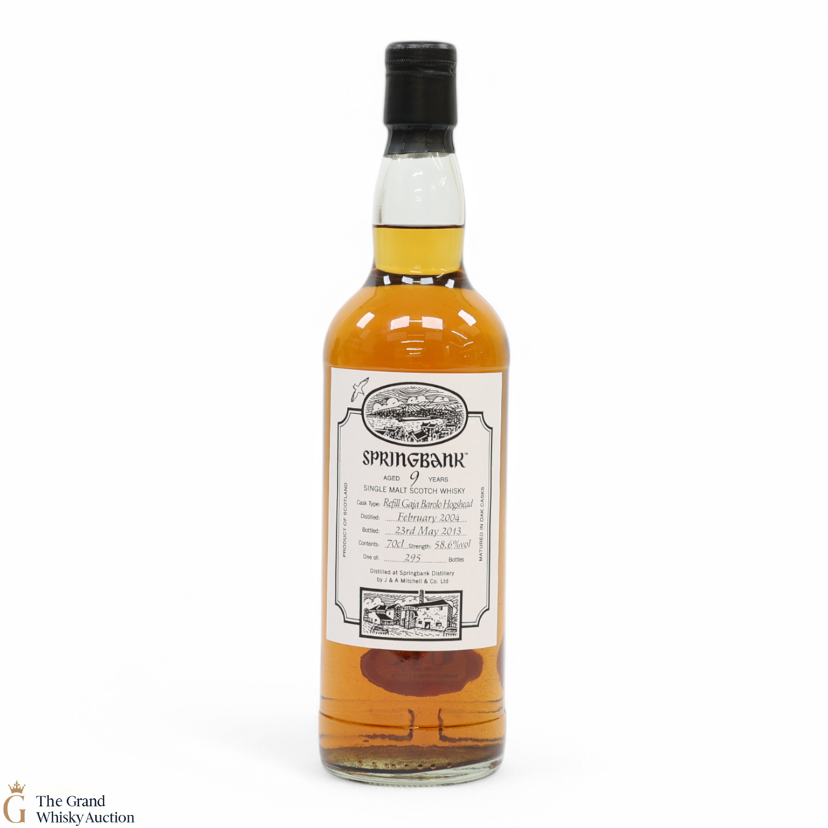 Springbank - 9 Year Old 2004 - Open Day 2013 - Gaja Barolo Hogsheads (Signed)