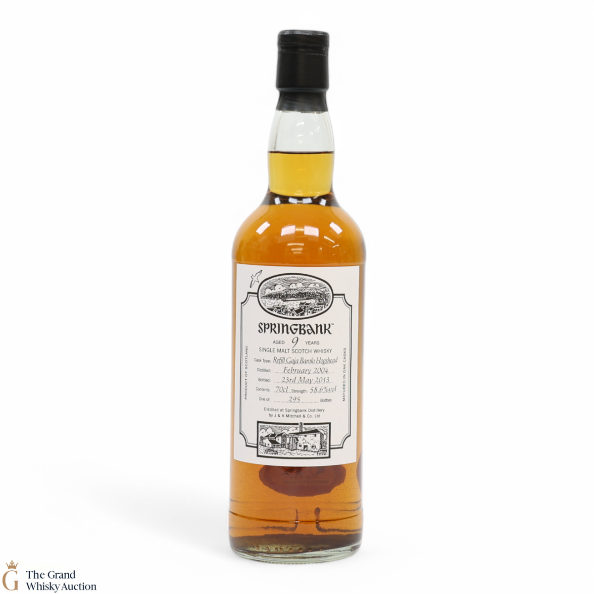 Springbank - 9 Year Old 2004 - Open Day 2013 - Gaja Barolo Hogsheads (Signed)