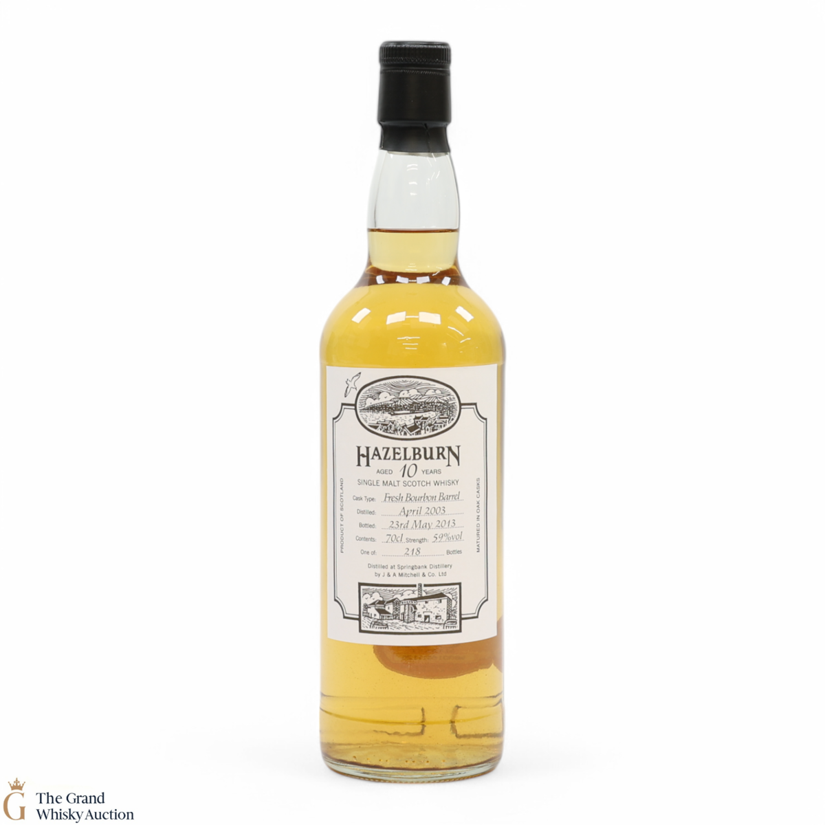 Hazelburn - 10 Year Old 2003 - Open Day 2013 - Fresh Bourbon Barrels 