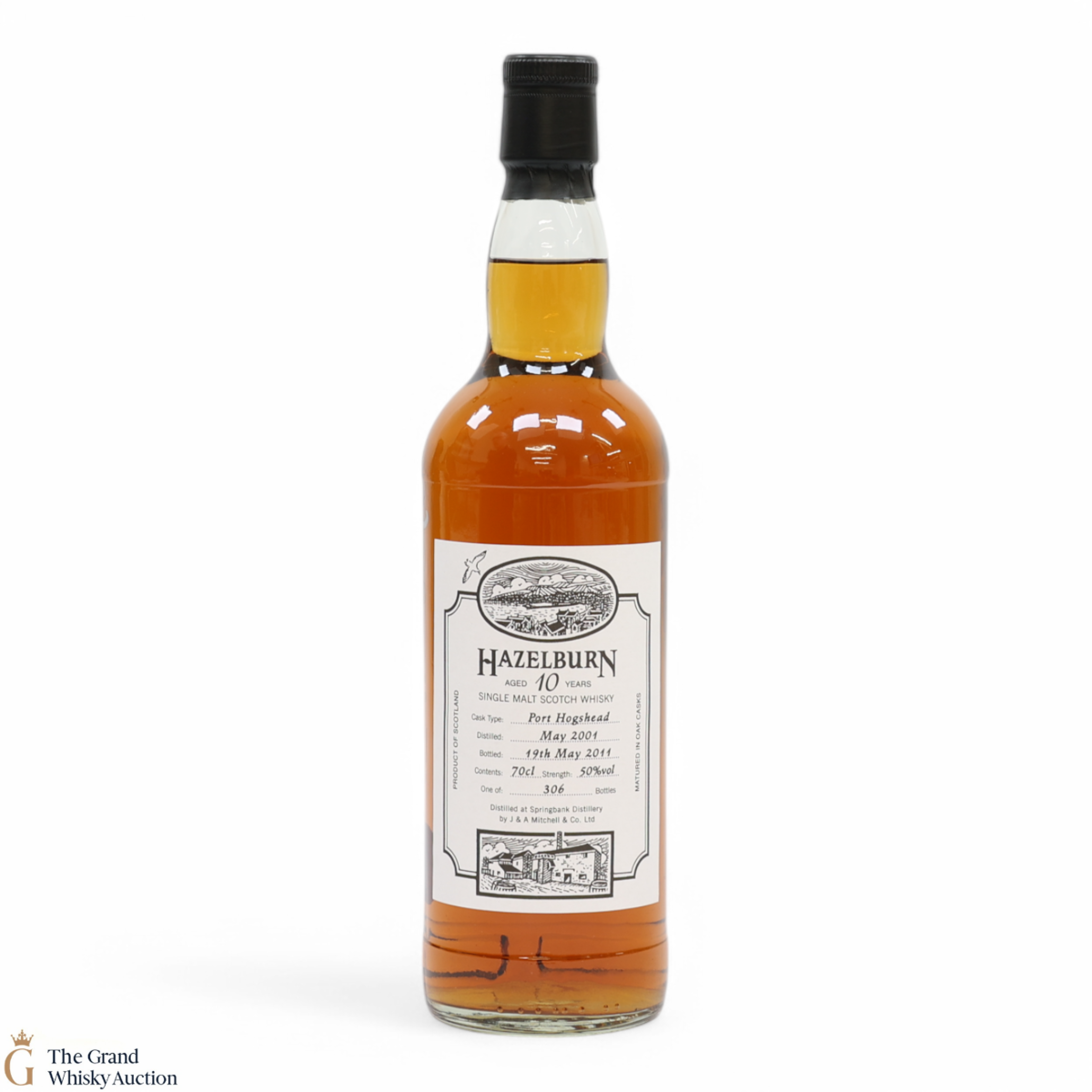 Hazelburn - 10 Year Old 2001 Port Hogshead Open Day 2011 (SIGNED)