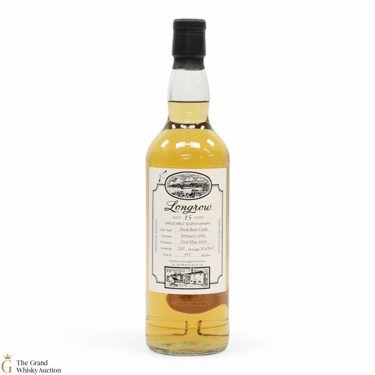 Longrow - 15 Year Old 2004 - Fresh Rum Casks - Campbeltown Malts Festival 2019