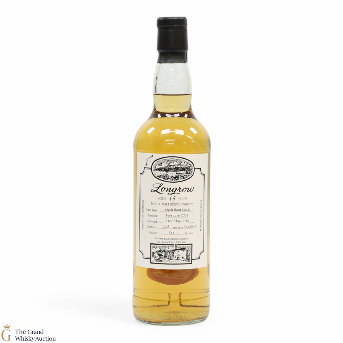 Longrow - 15 Year Old 2004 - Fresh Rum Casks - Campbeltown Malts Festival 2019