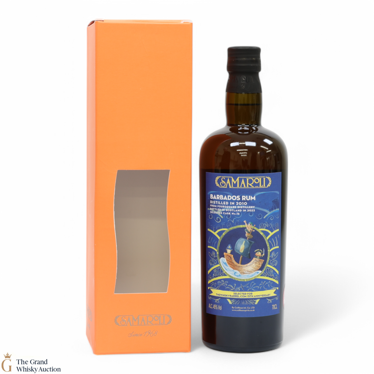 Foursquare - 2010 Barbados Rum Cask #16 - Samaroli - Thewhiskybarrel.com 15th Anniversary