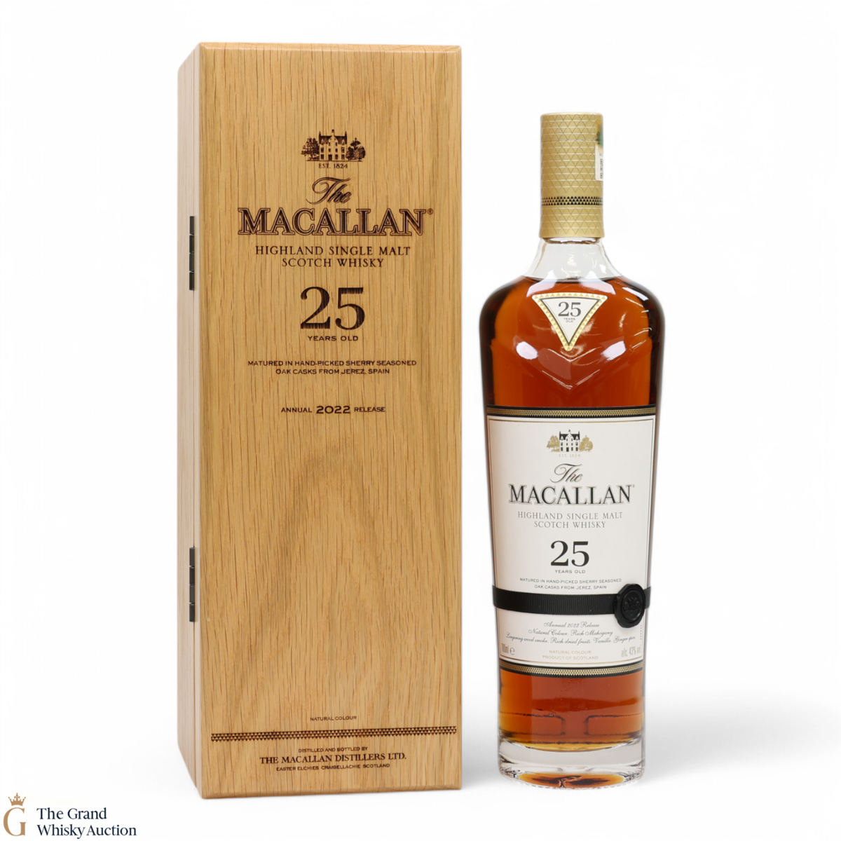 Macallan - 25 Year Old - Sherry Oak - 2022