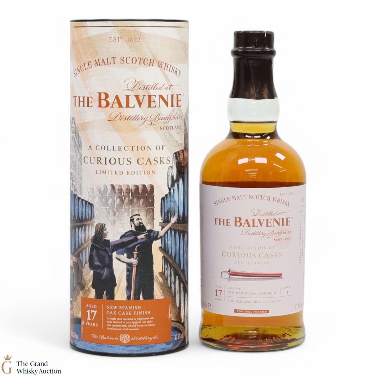 Balvenie - 17 Year Old - New Spanish Oak Cask #1 - A Collection of Curious Casks 