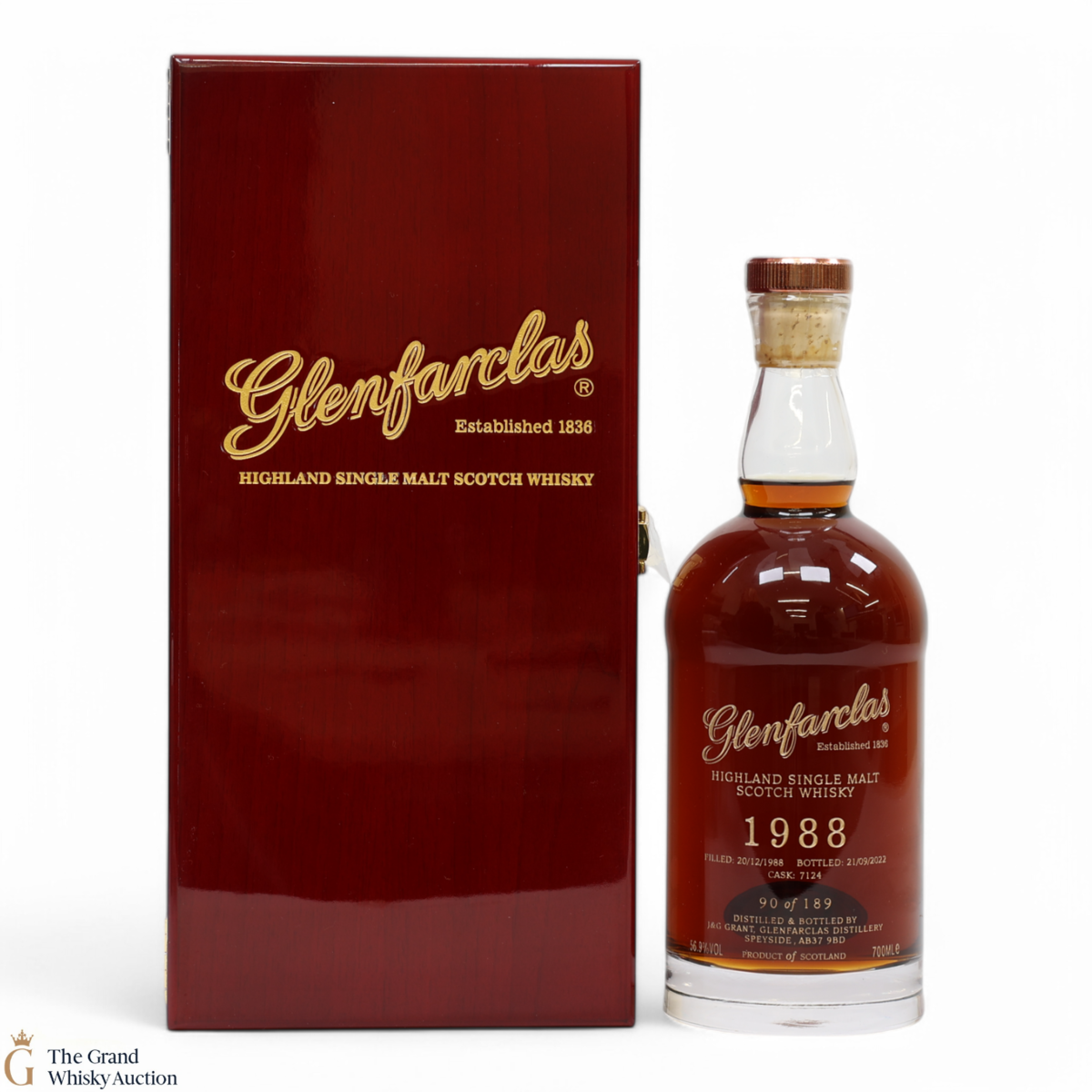 Glenfarclas - 33 Year Old 1988 - Single Cask #7124