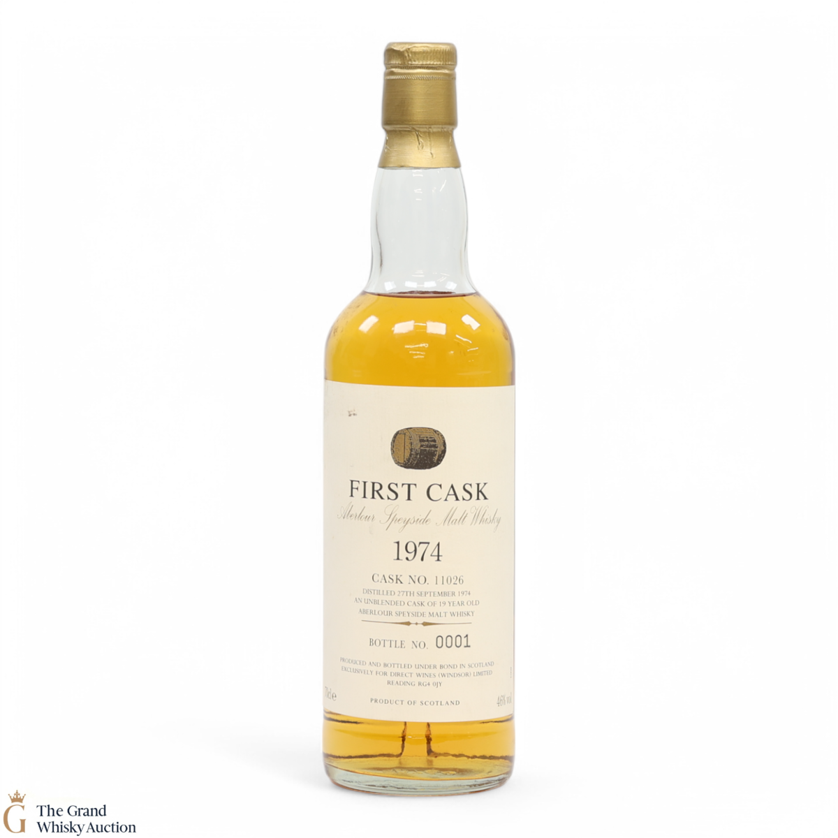 Aberlour - 19 Year Old 1974 - First Cask #11026