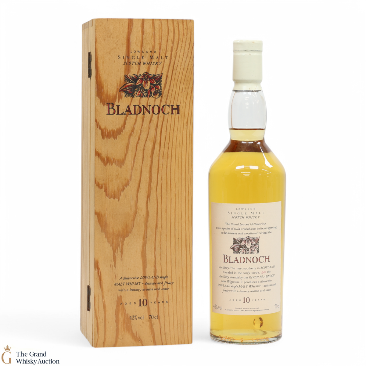 Bladnoch - 10 Year Old Flora and Fauna (White Cap & Wooden Box)