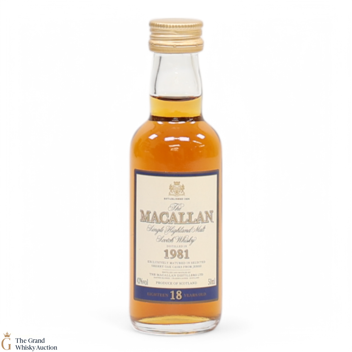 Macallan - 18 Years Old - 1981 (5cl)