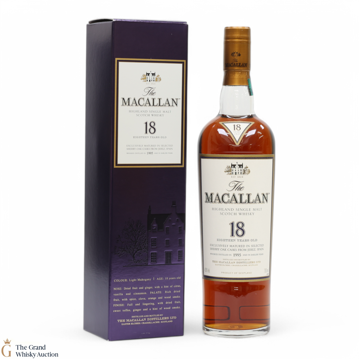 Macallan - 18 Year Old Sherry Oak (1995)