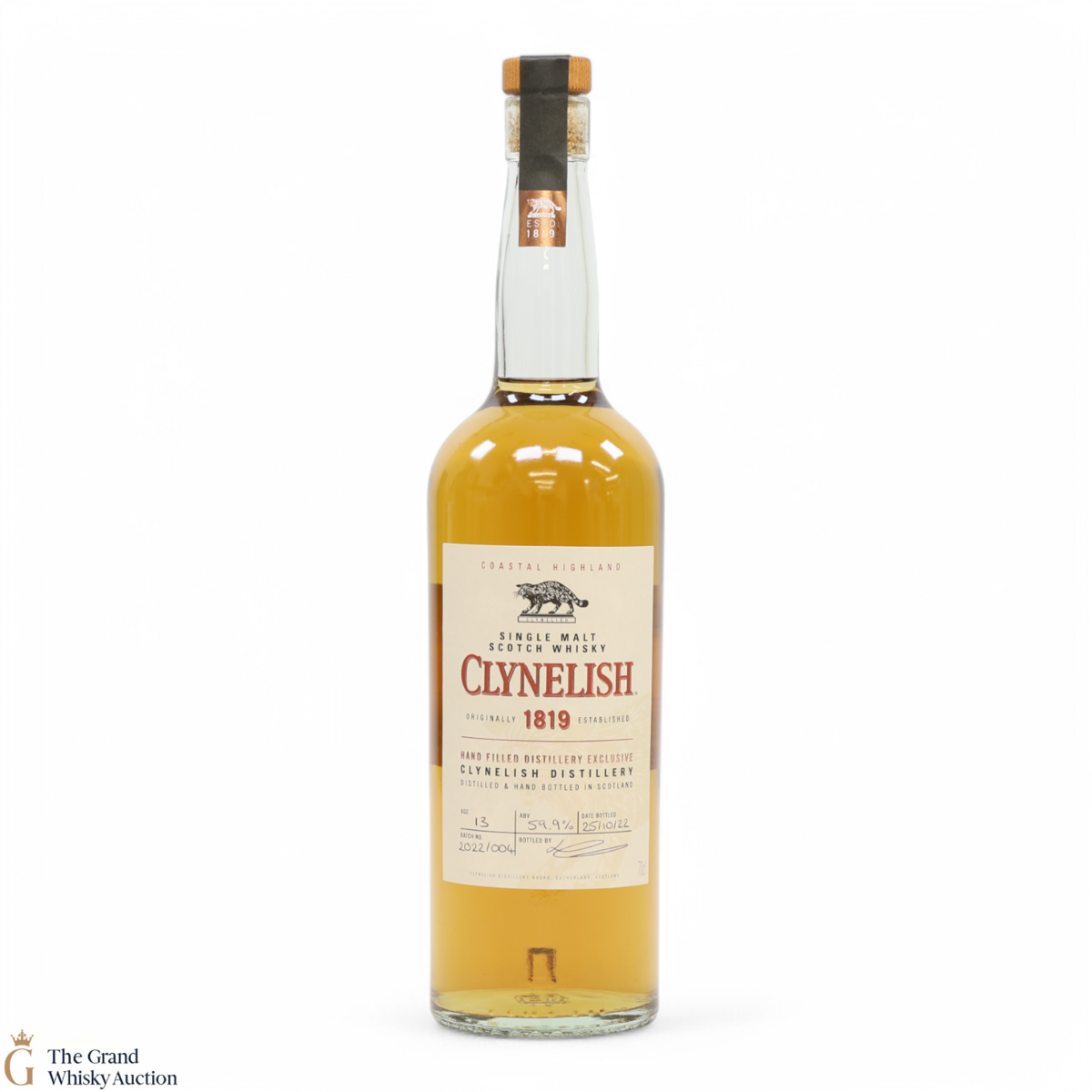 Clynelish - 13 Year Old 2009 - Hand Filled 2022 - Batch #4