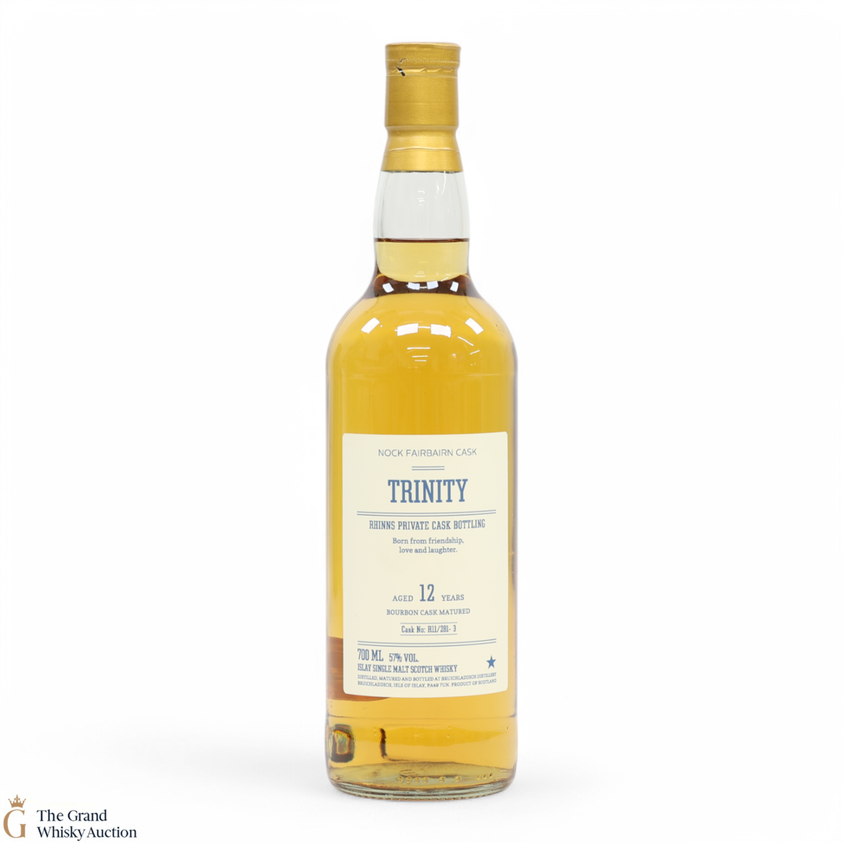 Bruichladdich - 12 Year Old 2011 - Rhinns Private Cask #R11/281-3 - Trinity