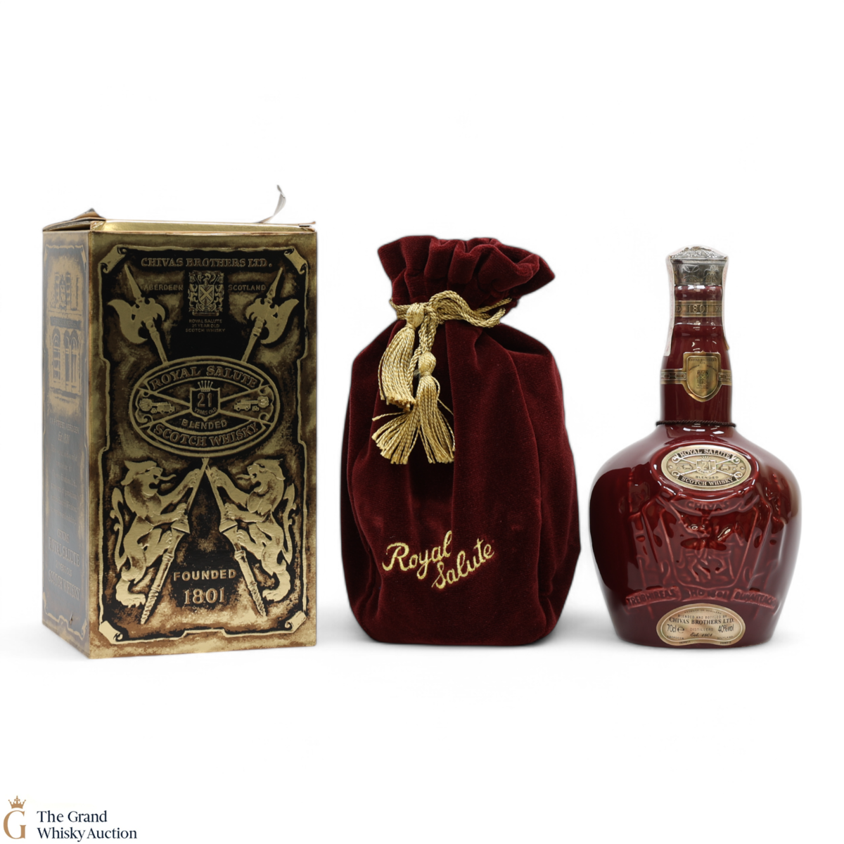 Chivas - Royal Salute - 21 Year Old - Ruby Flagon