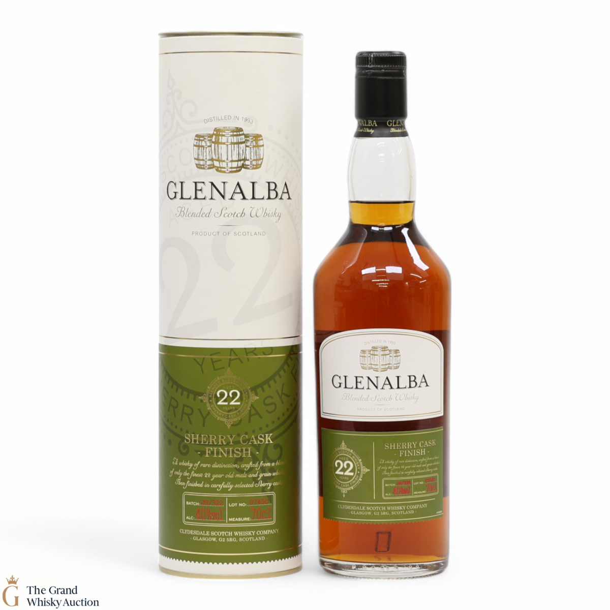 Glenalba - 22 Year Old - Sherry Cask Finish