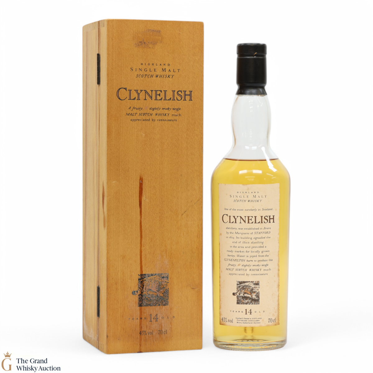 Clynelish - 14 Year Old - Flora and Fauna (Wooden Box)