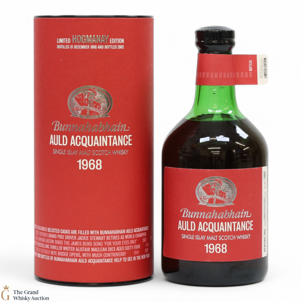 Bunnahabhain - 34 Year Old - 1968 Auld Acquaintance 