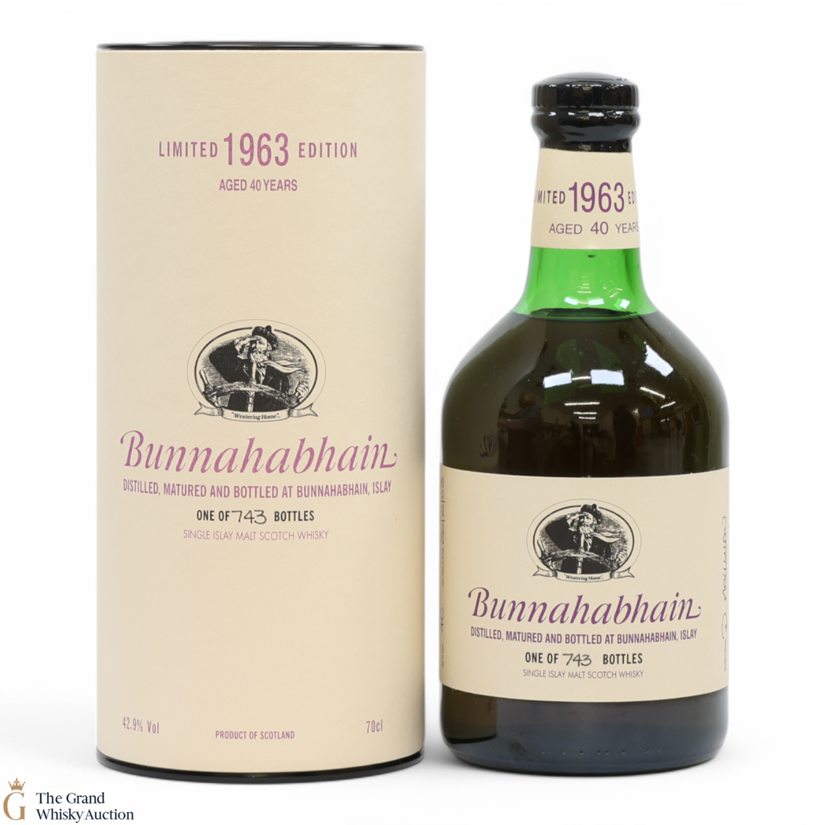 Bunnahabhain - 40 Year Old 1963 - Limited Edition 2003