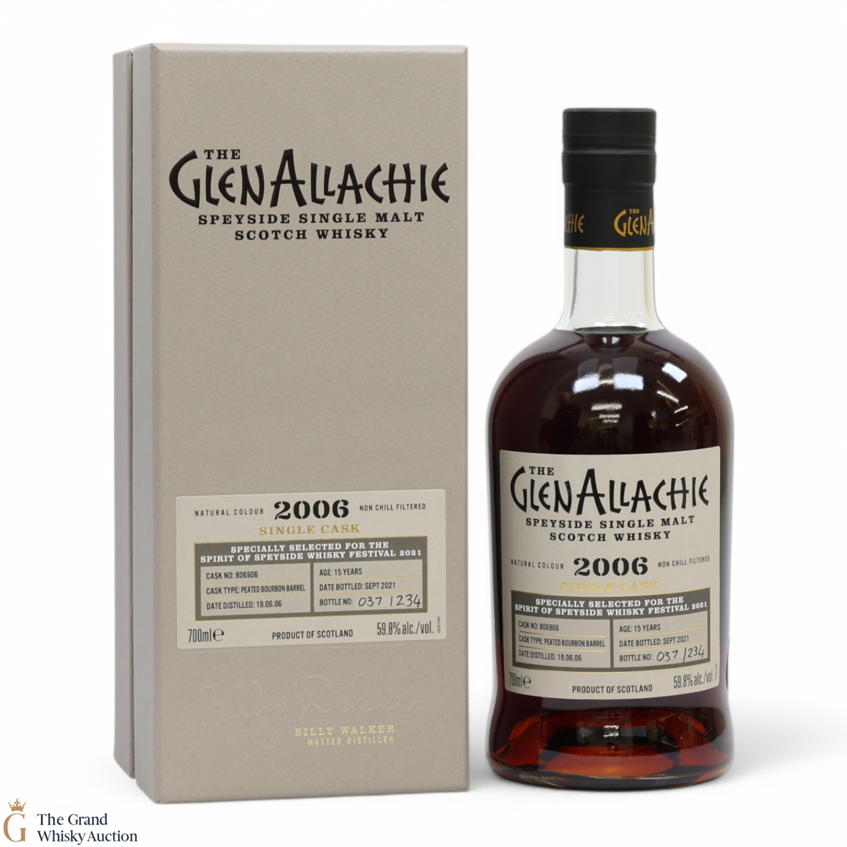 Glenallachie - 15 Year Old 2006 Spirit Of Speyside 2021 #806906