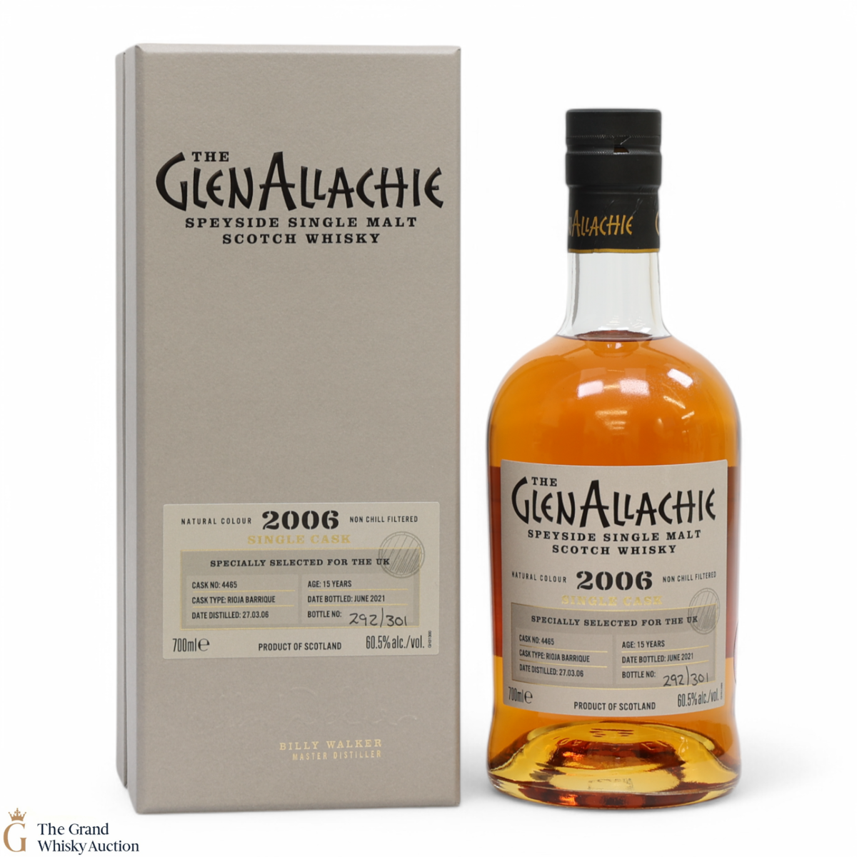 GlenAllachie - 15 Year Old 2006 #4465 - UK Exclusive