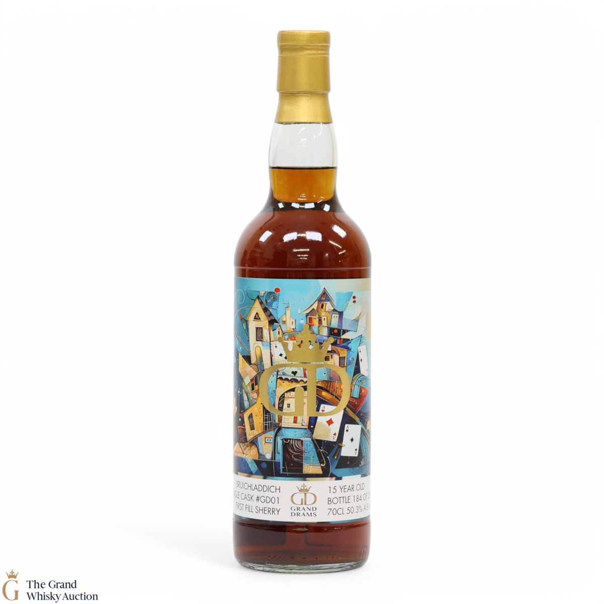 Bruichladdich - 15 Year Old Single Sherry Cask #GD01 - Grand Drams 