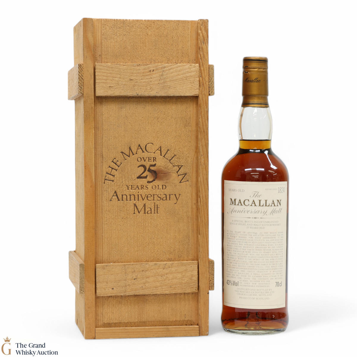 Macallan - 25 Year Old - Anniversary Malt