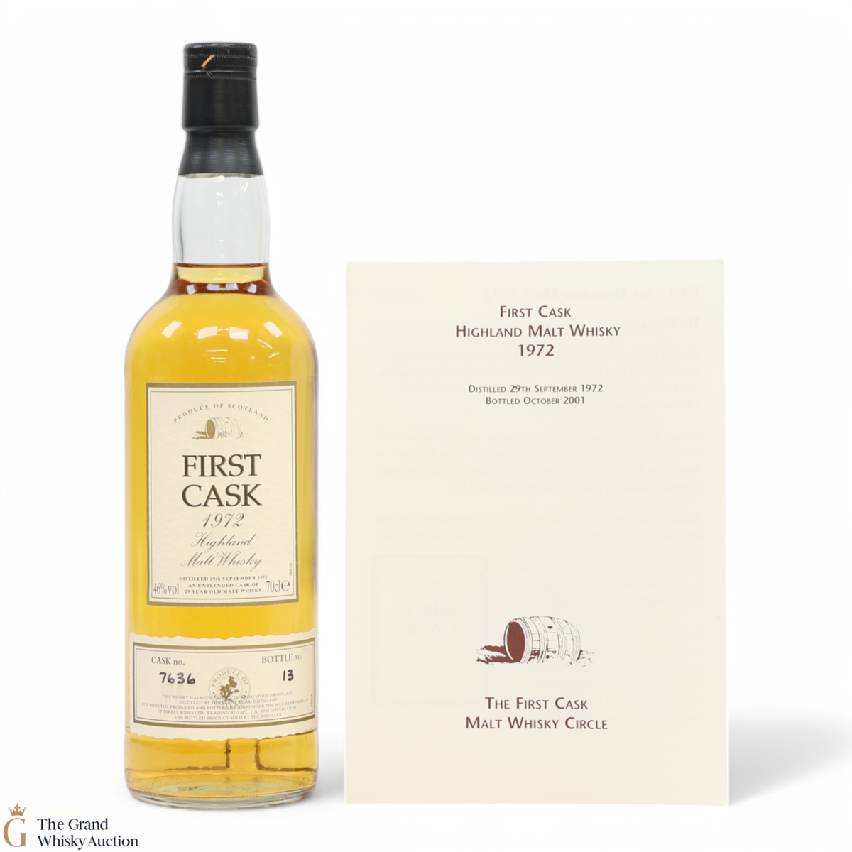 Glencadam - 29 Year Old 1972 - First Cask #7636