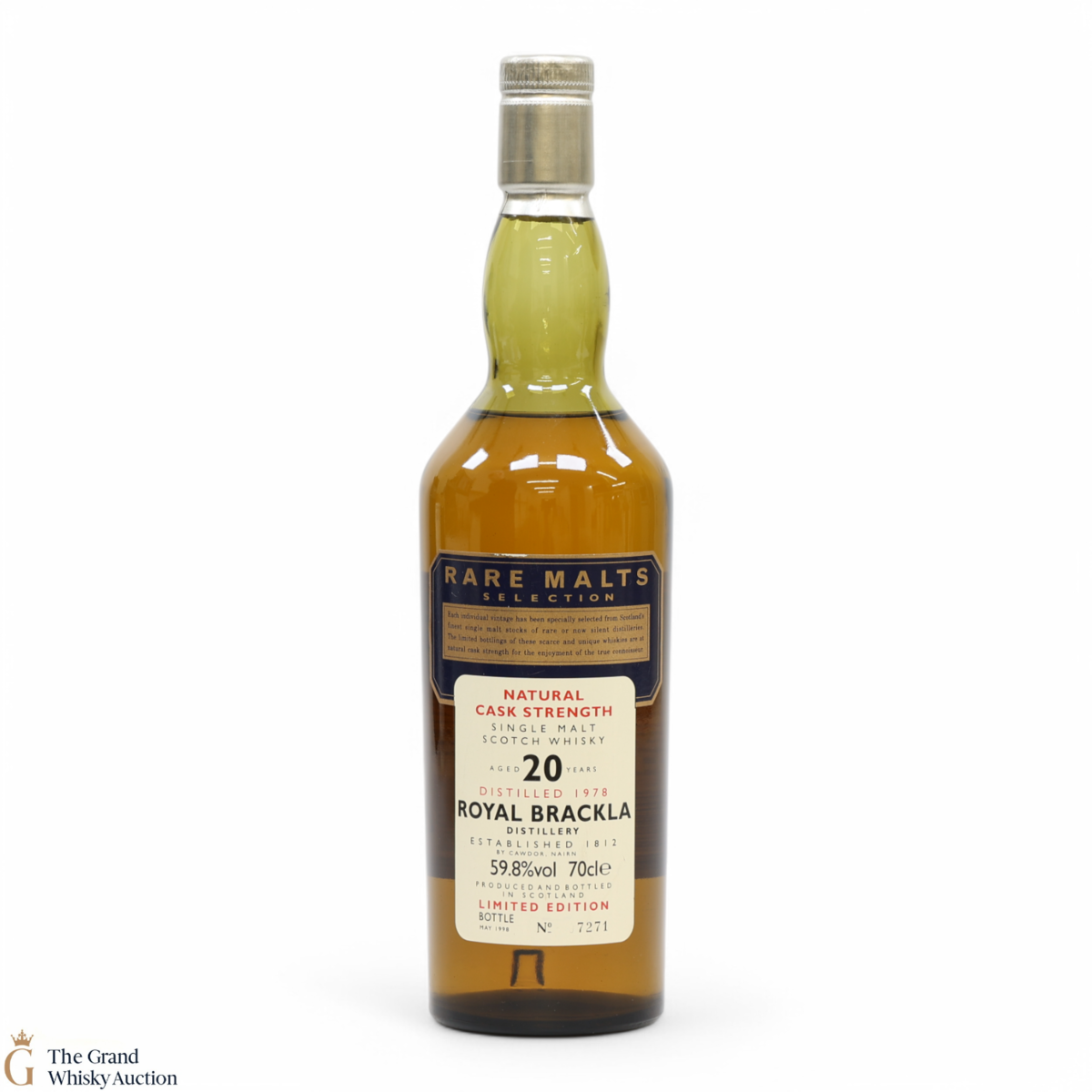 Royal Brackla - 20 Year Old 1978 - Rare Malts 59.8%