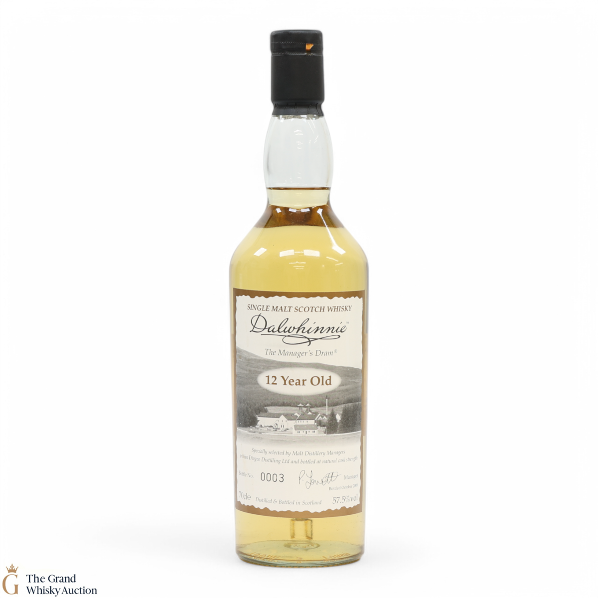 Dalwhinnie - 12 Year Old - Manager's Dram 2009