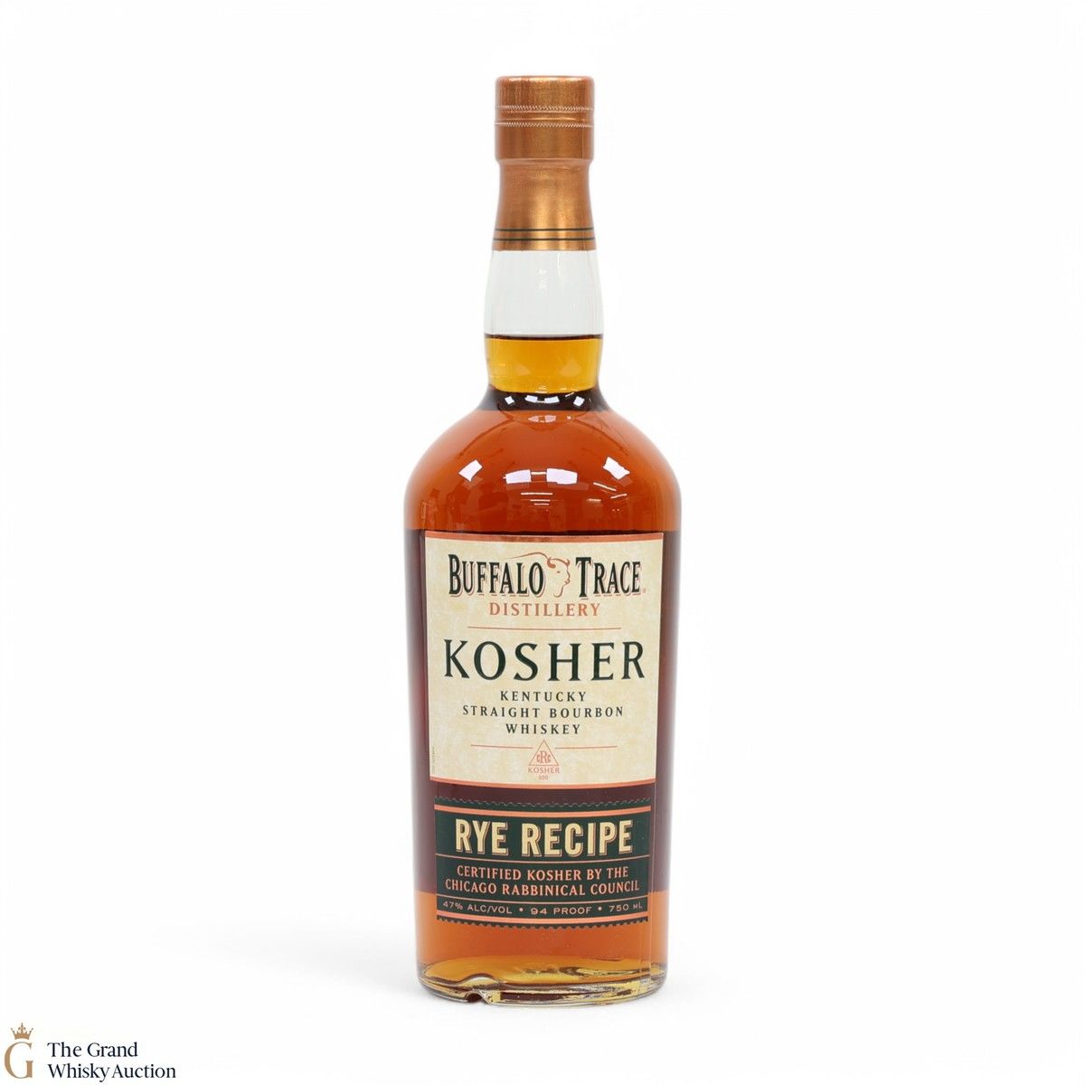 Buffalo Trace - Kosher Rye Recipe 94 Proof 75cl