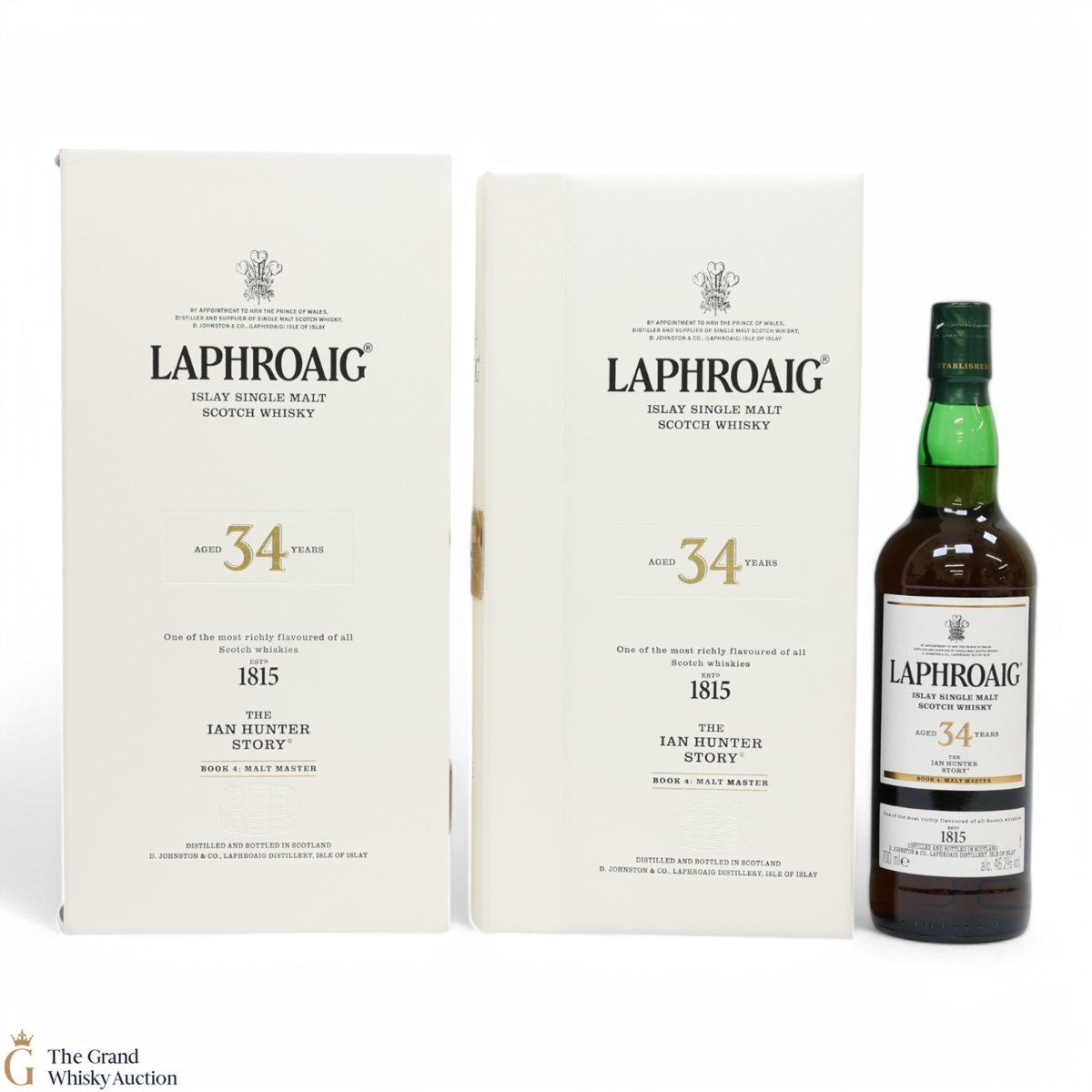 Laphroaig - 34 Year Old - The Ian Hunter Story - Book 4: Malt Master